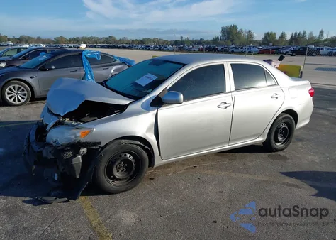 2010 Toyota Corolla Le from USA, damaged, VIN 1NXBU4EE0AZ273714